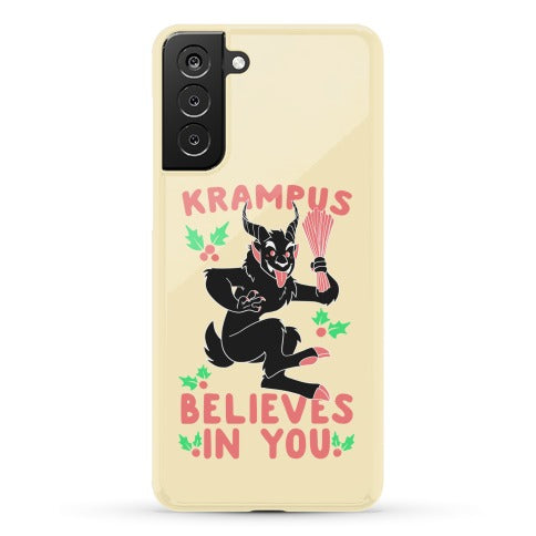 Krampus Believes in You Phone Case